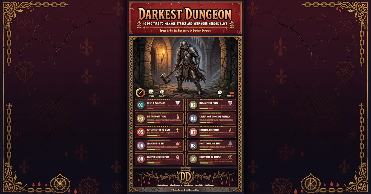 Darkest Dungeon: 10 Pro Tips to Manage Stress and Keep Heroes Alive